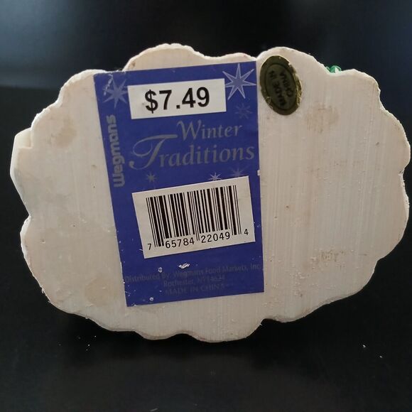 Christmas Card Holder Happy Noel Santa Decoration Wegmans Winter Traditions Gift - Picture 8 of 8